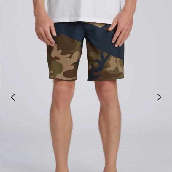 Billabong camouflage board shorts -swim shorts for men - size S (28) - Picture 8 of 9